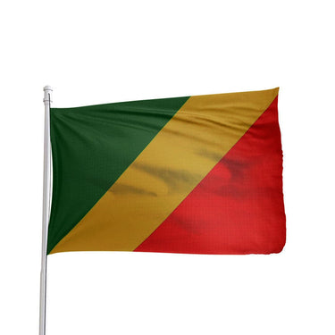 Congo Flag 3x5 Feet - Authentic Nylon National Flag
